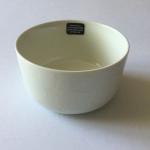 MARIMEKKO OIVA UNIKKO WHITE POPPY BOWL NEW